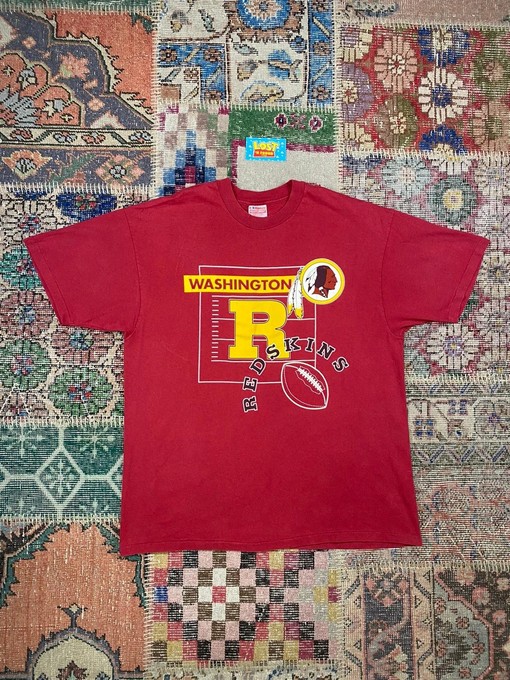 80s Was Redskins Football Field Logo Vintage Style NCAA Shirts Sweatshirt T-shirt