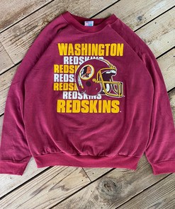 80s Washington Redskins Sweatshirt T-Shirt Ideal Gift for NFL Fans, featuring NCAA shirts