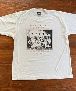 89 Nebraska Football Anniversary Shirt - NCAA Vintage Style Full-Size Hoodie & Sweatshirt