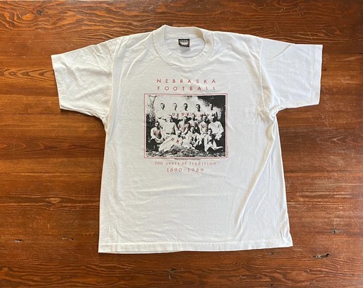 89 Nebraska Football Anniversary Shirt - NCAA Vintage Style Full-Size Hoodie & Sweatshirt