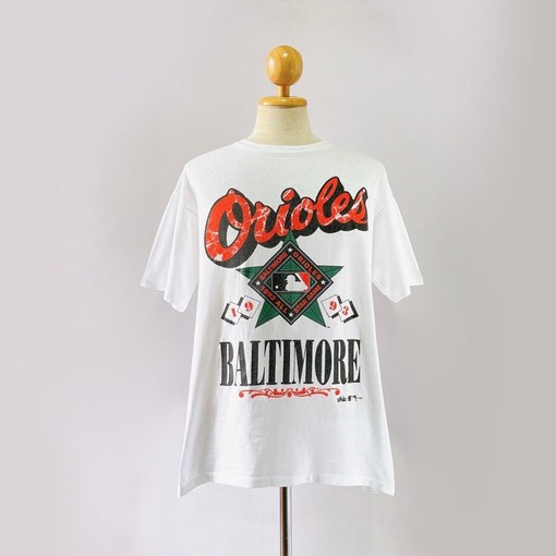 90S Baltimore Orioles MLB Baseball Tee for Vintage Style Fan Shirt