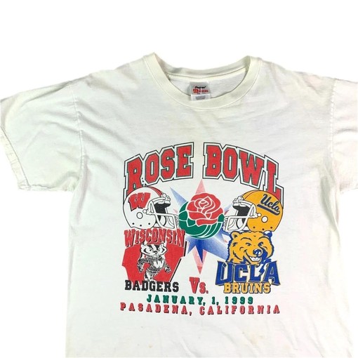90S Rose Bowl Badgers Vs Bruins Shirt Vintage Style Full Size Sweatshirt - NCAA Fan Gift