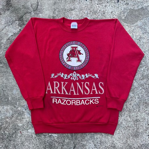 90s Arkansas Razorbacks Sweatshirt, Hoodie, Shirt - Full Size Razorbacks Football Apparel