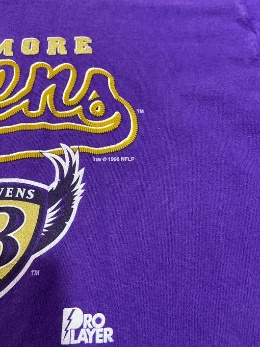90s Baltimore Ravens Vintage Style Sweatshirt T-shirt, NCAA Football Teams Gifts for Men - Image 2