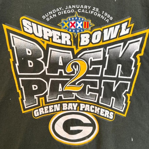 90's Champion Green Bay Packers Back To Back Super Bowl NFL Football Sweatshirt T-shirt, Celebrate an Iconic Game - Image 2