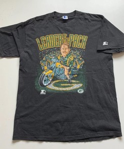90s Green Bay Packers Leader Of The Pack Starter Vintage Style Sweatshirt T-shirt for NFL Fans