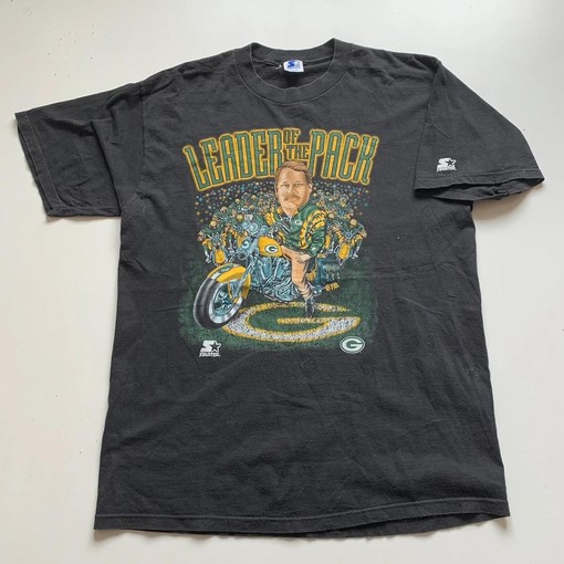 90s Green Bay Packers Leader Of The Pack Starter Vintage Style Sweatshirt T-shirt for NFL Fans