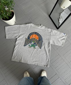 90s NCAA Notre Dame Fighting Irish HeavyweighHoodie Sweatshirt Shirt - Ideal Gift for College Shirts & NFL Fans