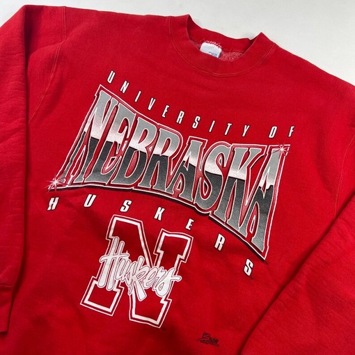 90's Nebraska Cornhuskers All Size Hoodie, NCAA Gist Fans for Men - Image 2