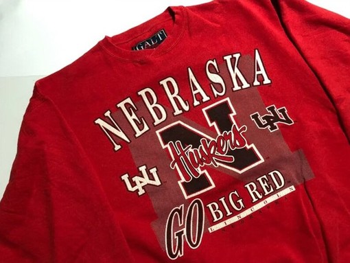 90s Nebraska Huskers Sweatshirt & Shirt - Retro NCAA Style for Fans - Image 2
