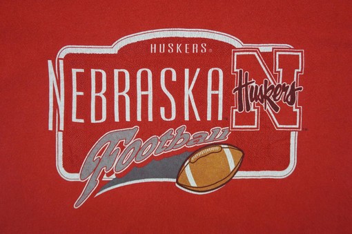 90s Nebraska Huskers Vintage Style Pro Player Sweatshirt T-Shirt, NFL Football Teams Gifts For Fans, with college shirts - Image 2