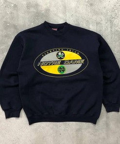 90s Notre Dame Fighting Irish NCAA T-Shirt Sweatshirt American Football Sweatshirt Sports Gifts