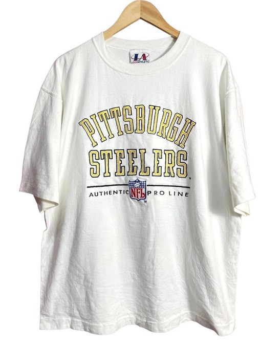 90s Pittsburgh Steelers NFL Sweatshirt T-shirt - Vintage Style Retro NFL Shirts, A Must Have For Football Fans