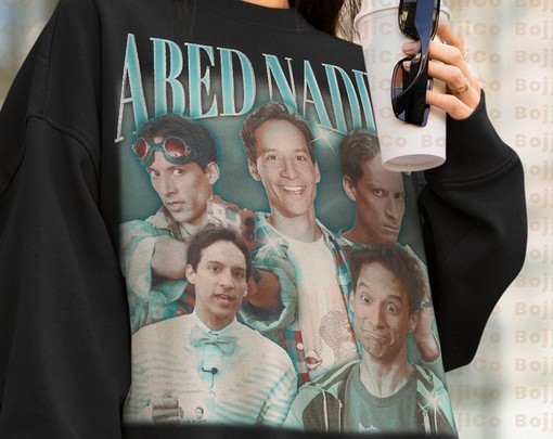 90s Retro Abed Sweatshirt, Vintage Shirt for Community Fans, Troy and Abed in the Morning Tee - Image 4