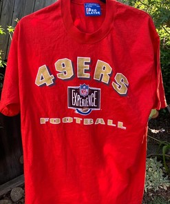 90s SF 49Ers San Francisco 49Ers Sweatshirt T-shirt - Vintage Style NFL Football Teams Gifts for Fans