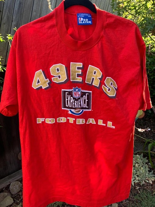 90s SF 49Ers San Francisco 49Ers Sweatshirt T-shirt - Vintage Style NFL Football Teams Gifts for Fans