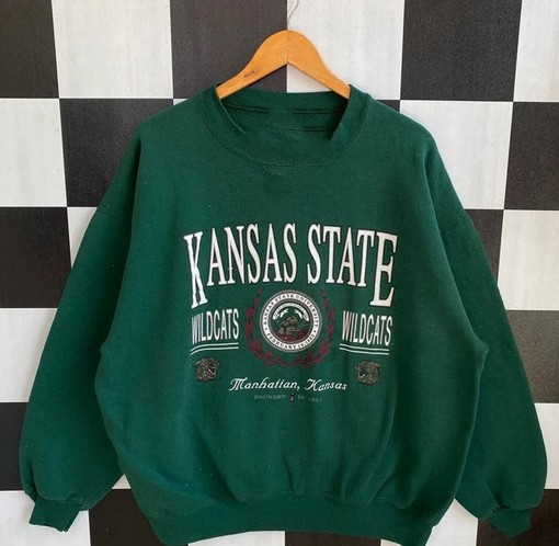 90s Vintage Kansas State University Wildcats Apparel