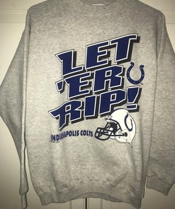 95 Indianapolis Colts Logo Athletic Sweatshirt T-shirt - Vintage Style NFL Shirt, Perfect Gift for NFL Fans