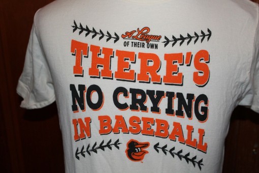 A League of Their Own Orioles Baseball T-Shirt: Baltimore Orioles A League of Their Own O'S Baseball T-Shirt - Image 2