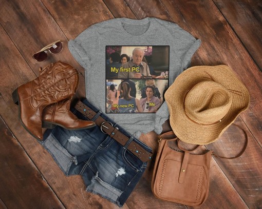 A PC Meme Tees for Video Game and Possums Lovers Unite - Funny Movie Shirts with Opossums Meme and Tanuki Raccoon - Image 3