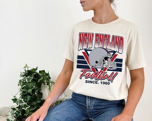 AFC Fan NFL Shirt with American University T Shirt and NCAA Shirts for Women - Image 4