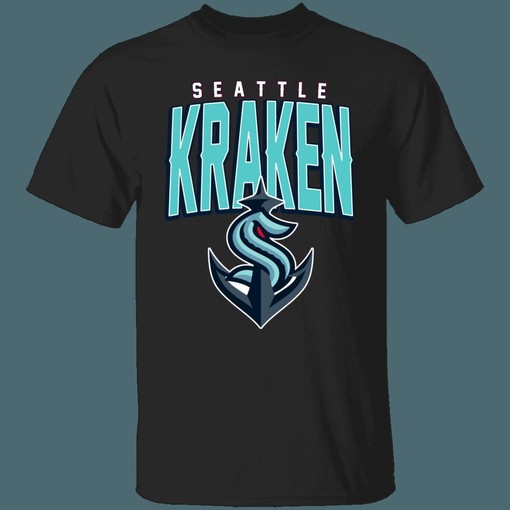 ANCHOR Seattle Kraken Retro NHL T-Shirt Sweatshirt Hoodie - Image 4