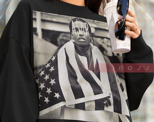 ASAP ROCKY Homage T-Shirt - Movie Shirts for Women Who Love Rap - Image 4