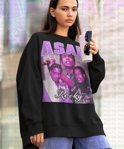 ASAP ROCKY Vintage Sweater - Funny Movie Shirts for Hip-Hop Fans