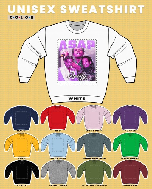 ASAP ROCKY Vintage Sweater - Funny Movie Shirts for Hip-Hop Fans - Image 3