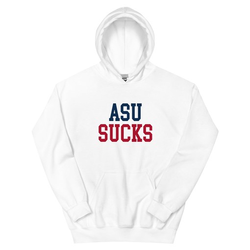ASU Sucks Arizona Rivalry Hoodie Sweatshirt - Perfect for Rivalry Enthusiasts