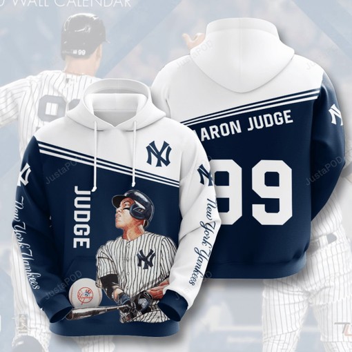 Aaron Judge All Over Print 3D Hoodie for Men and Women of New York Yankees