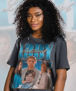 Abby Lockhart Vintage Shirt, Homage to Abigail Marjorie Lockhart Tees with Retro 90s Style T-Shirt