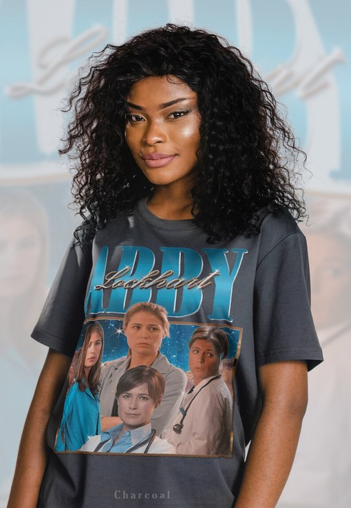 Abby Lockhart Vintage Shirt, Homage to Abigail Marjorie Lockhart Tees with Retro 90s Style T-Shirt