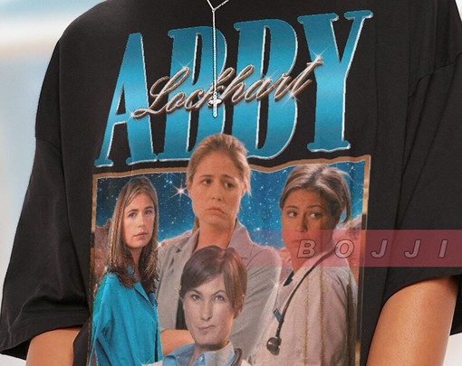 Abby Lockhart Vintage Shirt, Homage to Abigail Marjorie Lockhart Tees with Retro 90s Style T-Shirt - Image 2