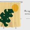 Add Life to Your Bathroom Decor with Disney Yellow Monstera Shower Curtain, Waterproof Fabric Included