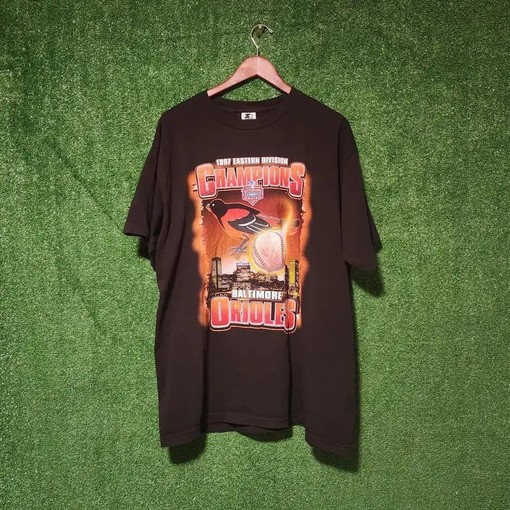 Add This Excellent Condition Starter Baltimore Orioles Shirt to Your Collection, NCAA Shirts Men