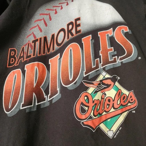 Add This Vintage 1996 Baltimore Orioles Baseball Shirt to Your Collection, Collegiate Shirts - Image 2