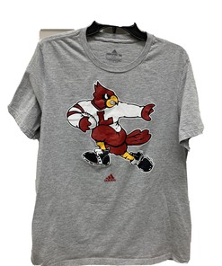 Adidas Louisville Cardinals Uni Football Hooded Sweatshirt - NCAA Shirts