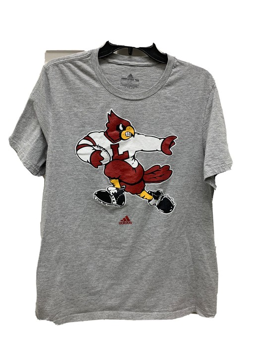 Adidas Louisville Cardinals Uni Football Hooded Sweatshirt - NCAA Shirts