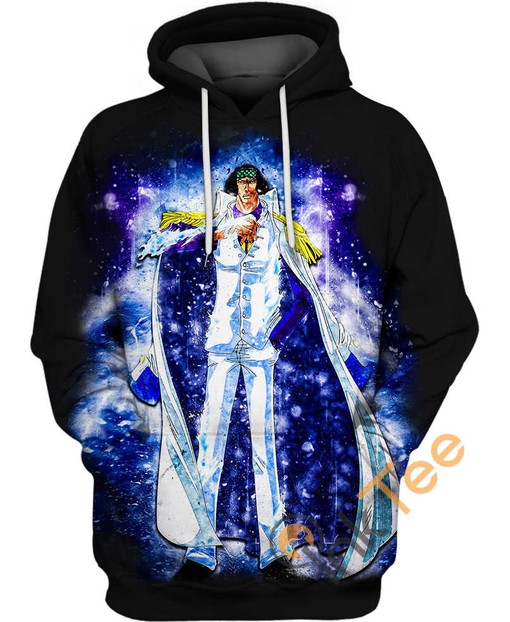 Admiral Kuzan Aokiji One Piece All Over Print 3D Hoodie