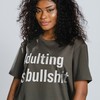 Adulting Total Bullshit Unisex Tees with Sarcastic Shirt and Southern Saying, Gift For Friend and Parents Funny Shirts