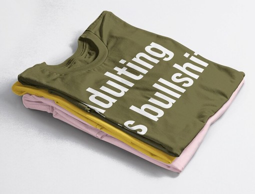 Adulting Total Bullshit Unisex Tees with Sarcastic Shirt and Southern Saying, Gift For Friend and Parents Funny Shirts - Image 4