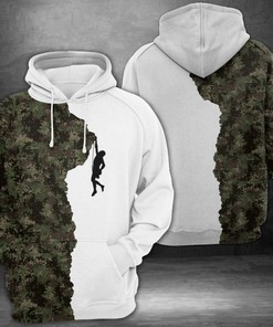 Adventure-Ready Climb 3D Printed Zip Up Hoodie in Unique Design