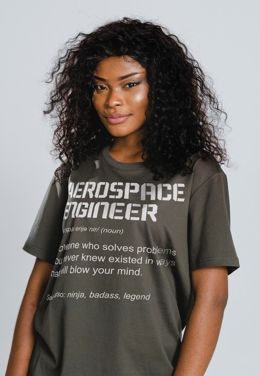 Aerospace Engineering Tee, Unisex Noun T-Shirt, Gift for Aerospace Engineers