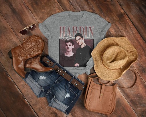 After Movie Hardin Scott Homage Shirt, Hero Fiennes-Tiffin Fan Tees, Anna Todd Romance Novel Tshirt - Image 3