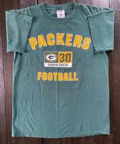Ahman Green Green Bay Packers Vintage Style Jersey T-Shirt, Sweatshirt for Football Enthusiasts