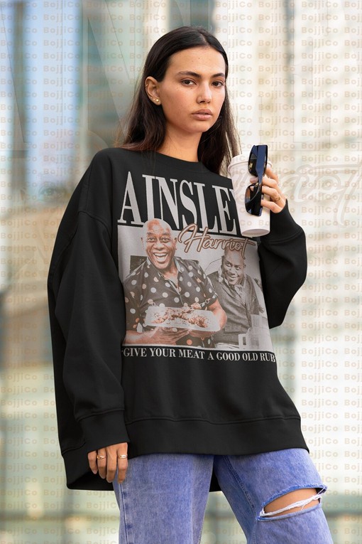 Ainsley Harriott Sweatshirt, Vintage Homage 90s Sweater, Ainsley Harriott Fan Tee