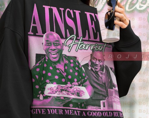 Ainsley Harriott Unisex Tee, Movie Fans Gifts with Funny Movie Shirts - Image 2