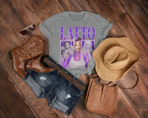Al Pacino Homage Shirt, Big Latto The Biggest Vintage Shirt, Latto Big Energy Rap Shirt, Alyssa Michelle Stephens - Image 3