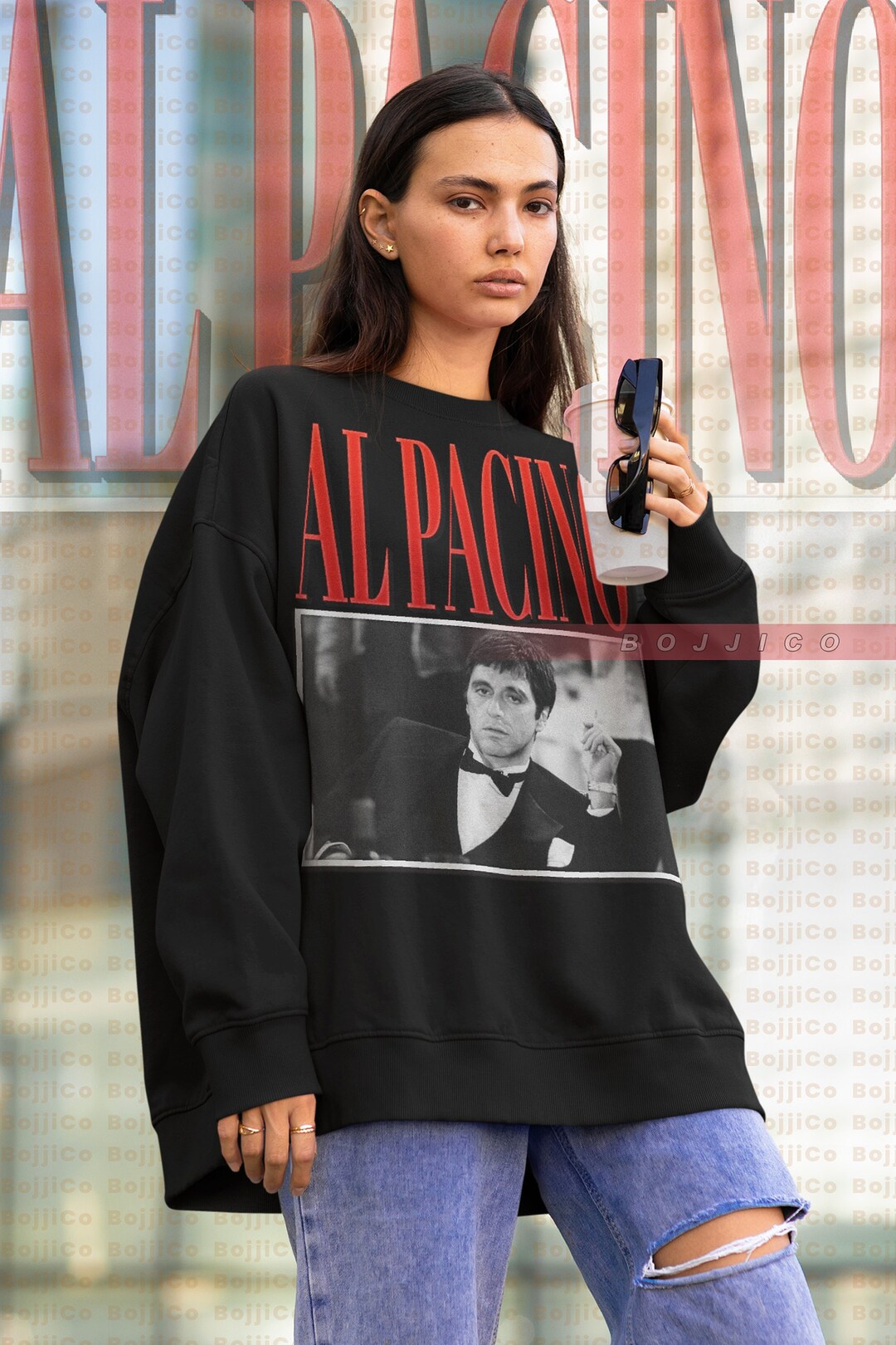 Al Pacino Vintage Shirt, The Godfather Sweater, Al Pacino Homage Hoodie, Michael Corleone Shirt, Movie Shirts For Men